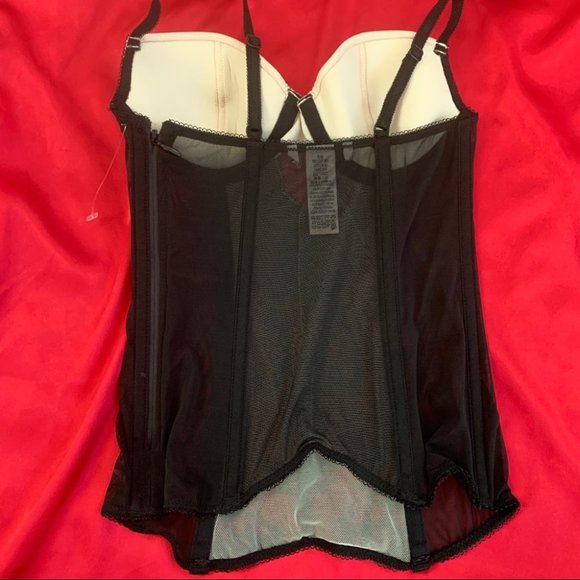 New Dream Angels Floral Lace Rings Bustier Corset - Picture 12 of 16